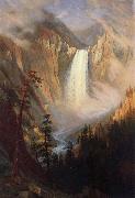 Albert Bierstadt Yellowstone Falls oil painting